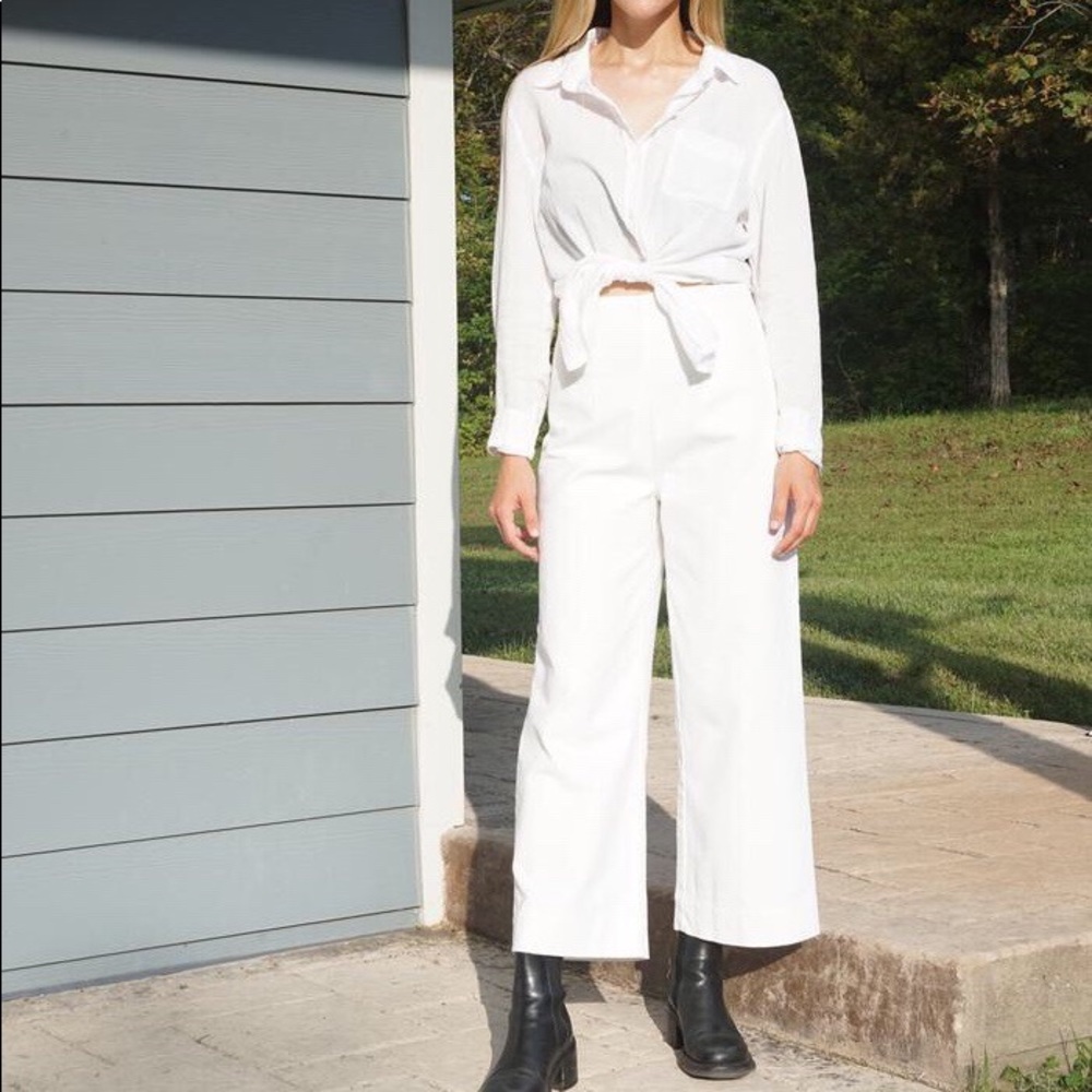 Hannah Kristina Metz Knightley Pants in White